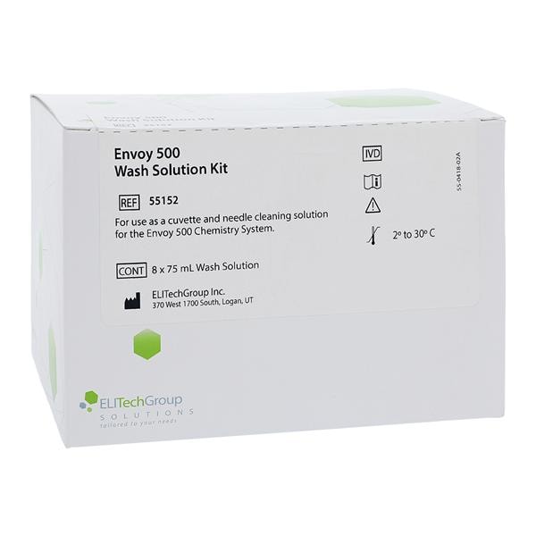 Wash Solution Kit For Envoy Chemistry Analyzer 1/Bx