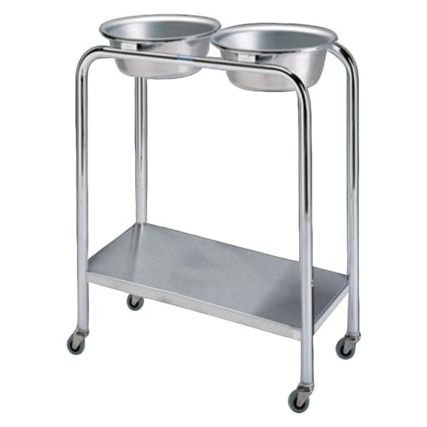 Basin Stand Round Stainless Steel Silver 7qt