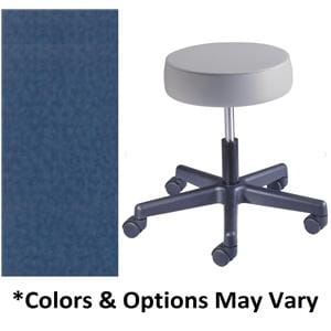 Value Plus Exam Stool Azure Blue 250lb Capacity