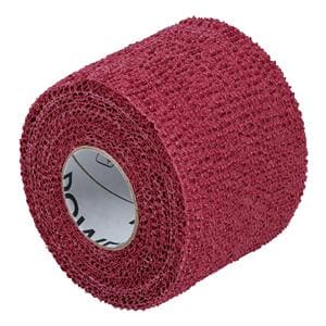 PowerFlex Tape Elastic 2"x6yd Maroon Non-Sterile 24/Ca