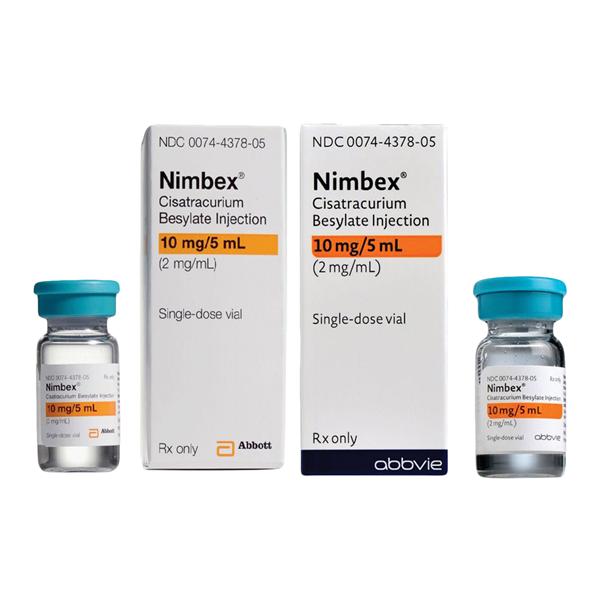 Nimbex Injection 2mg/mL SDV 5mL 10/Bx