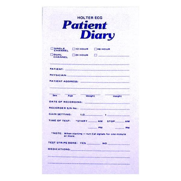 Patient Diaries tracking Booklet 100/Pk