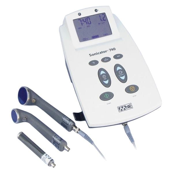 Sonicator 740X System Ultrasound With 3 Applicators (1cm, 5cm, 10cm)