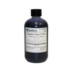 Stain Trypan Blue 0.4% 8oz Ea