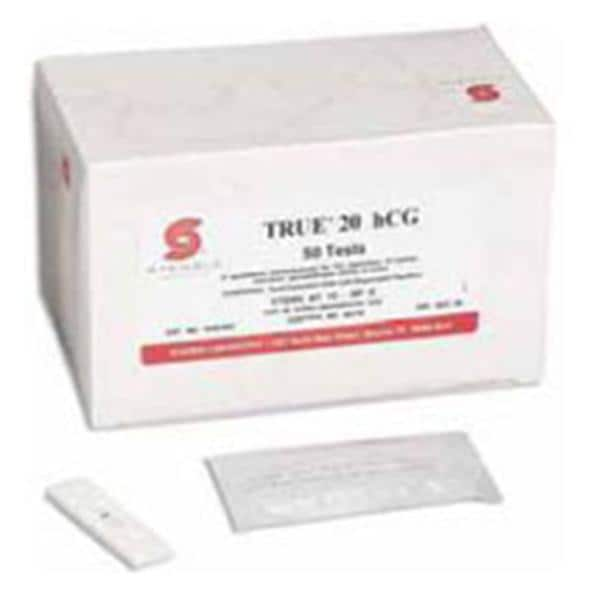 True 20 Plus hCG Combo Cassette Test CLIA Waived 50/Bx