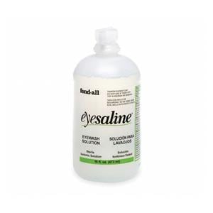 Saline Eye Wash Fountain Solution Refill 16oz