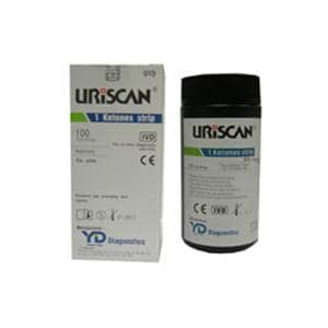 Uriscan 1 Ketone Test Strip 10Bt/Ca