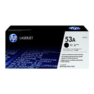 HP 53A Black Original Toner Cartridge (Q7553A) Ea