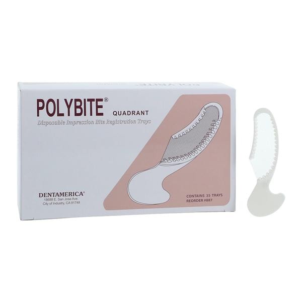 Polybite Bite Trays Quadrant 35/Bx