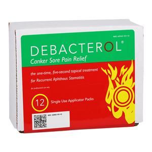 Debacterol Chemical Cautery Unit Dose 12/Bx