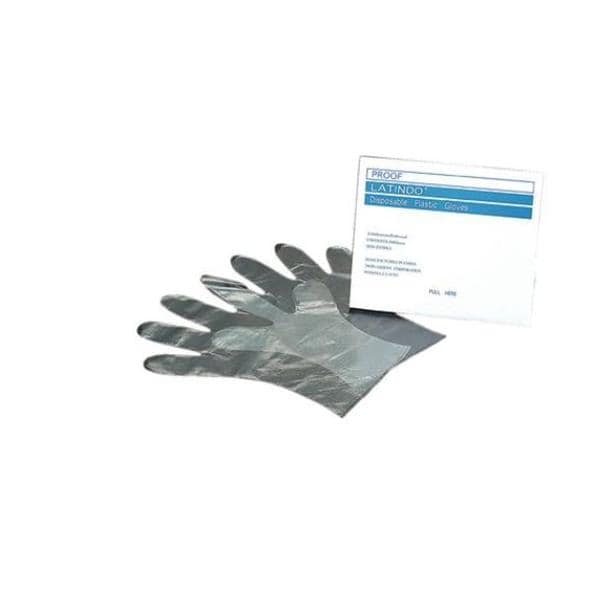 Latindo Plastic Overgloves Large Clear