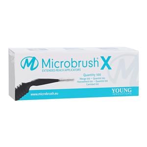 Microbrush X Extended Bendable Micro Applicator 100/Bx
