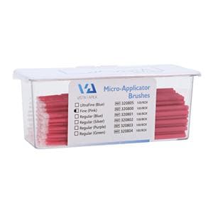 Bendable Micro Applicator Pink 100/Bx