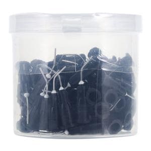 Prebent Needle Tips Black 22 Gauge 100/Bx