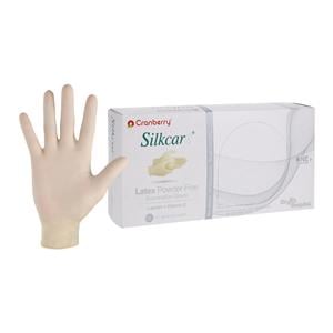 Silkcare Latex Exam Gloves X-Large Natural Non-Sterile