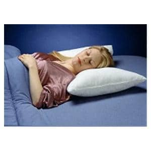 Pillow 23 in x 14 in Foam / Cotton / Polyester White Disposable Ea