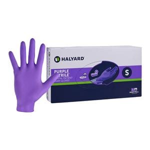 Purple Nitrile Nitrile Exam Gloves Small Purple Non-Sterile