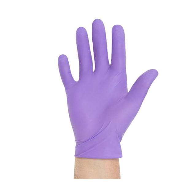 KC5 Purple Nitrile Nitrile Exam Gloves Small Purple Sterile, 4 BX/CA