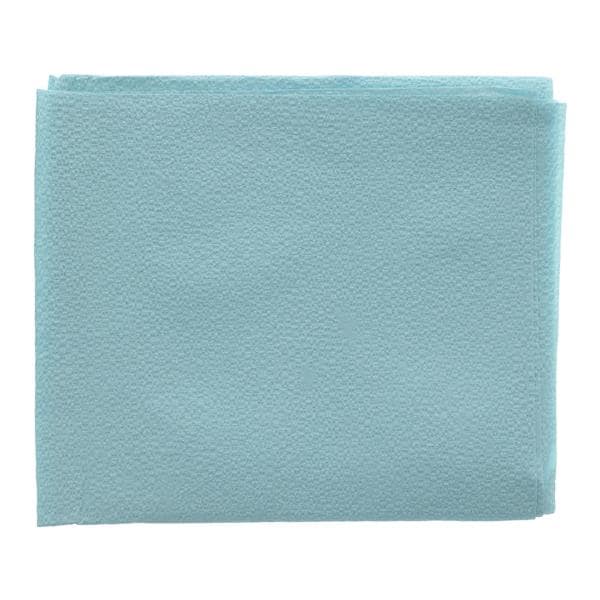 Polygard Deluxe Patient Bib 3 Ply Tiss/Poly 18 in x 30 in Bl Disposable 300/Ca