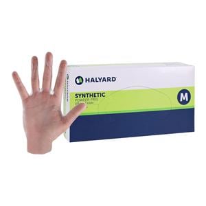 Halyard Vinyl Exam Gloves Medium Clear Non-Sterile