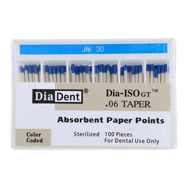 Dia-ISOGT Paper Points Size 30 0.06 100/Bx