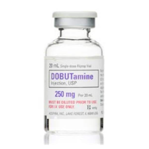 Dobutamine HCl Injection 12.5mg/mL SDV 20mL/Vl