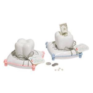 Tooth Fairy's Baby Tooth Piggy Bank Blue Ea