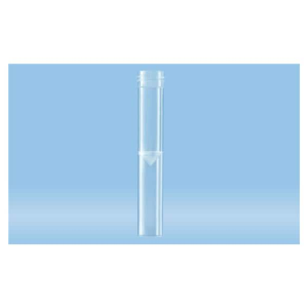 Test Tube Polypropylene 5mL 15x92mm Non-Sterile 10x100