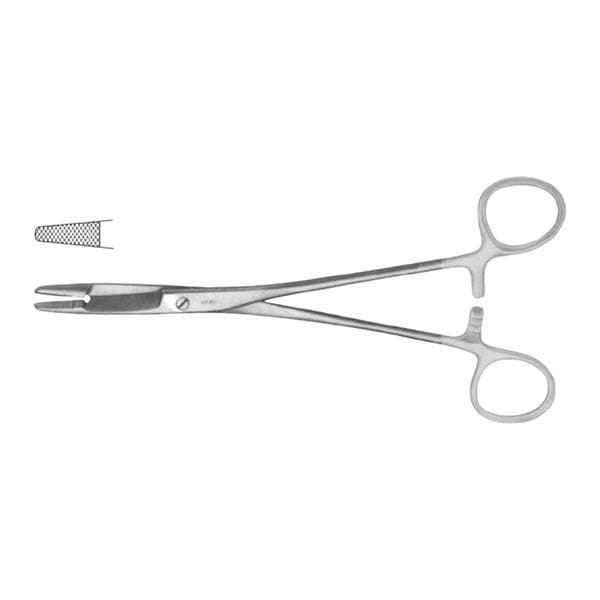 Meister-Hand Olsen-Hegar Needle Holder Serrated Jaw 5-1/2" Tungsten Carbide Ea