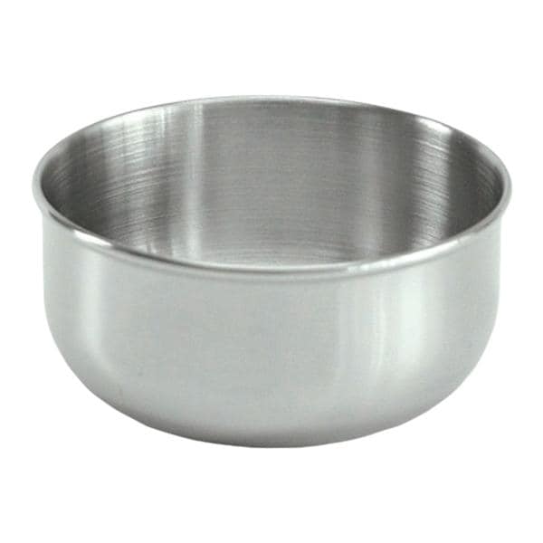 Sponge Bowl Round Stainless Steel Silver 1-3/8qt