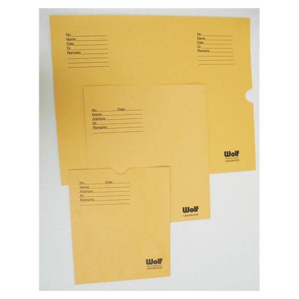 Film Envelopes Gold 8 in x 10 in 500/Ca