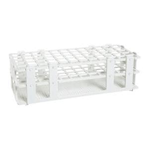 No-Wire Test Tube Rack 10-13mm 90 Place White Ea