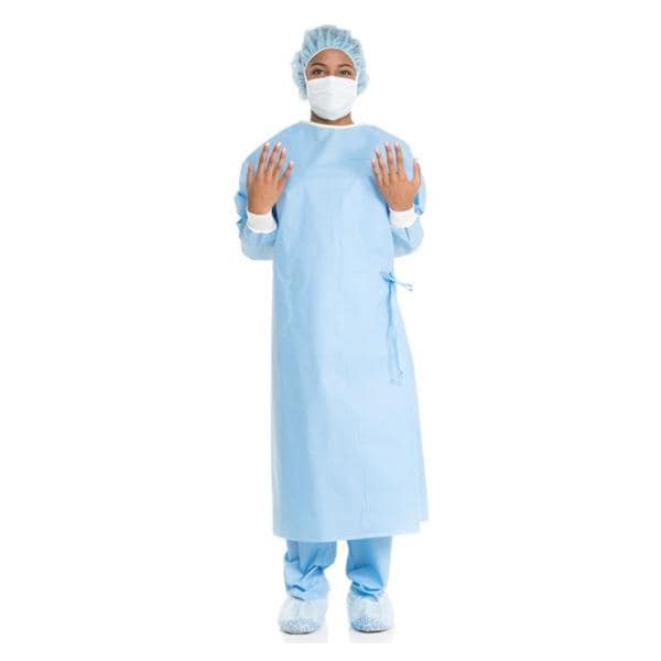 Ultra Non Reinforced Surgical Gown AAMI Level 3 SMS Fbrc Std / XL 36/Ca