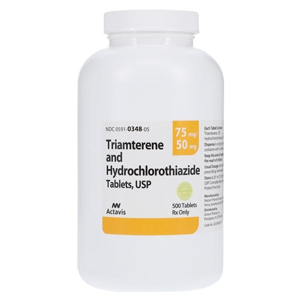 Triamterene/HCTZ 75mg/50mg 500/Bt