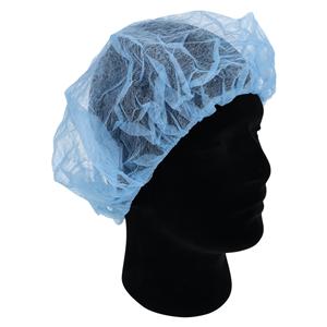 Boundary Bouffant Cap Blue 100/Bx