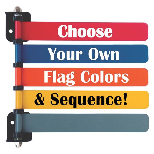 Flag System 8" 2 Colors Ea Ea