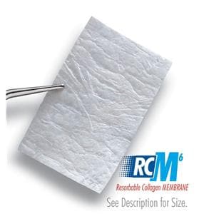 RCM6 Resorbable Membrane Collagen 15x20mm Sterile Ea