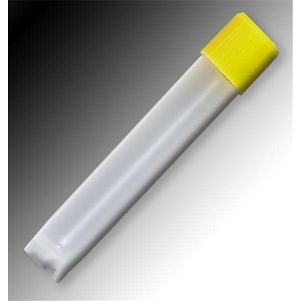 Sample Tube Polypropylene 4mL Non-Sterile 1000/Ca