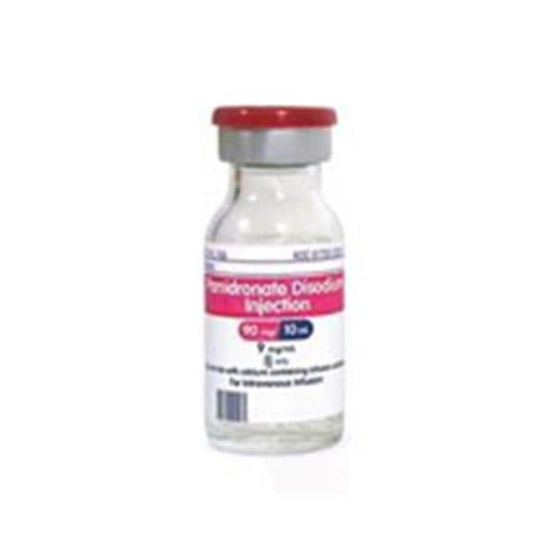 Pamidronate Disodium Injection 9mg/mL SDV 10mL Each