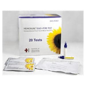 Hemosure iFOB: Immunological Fecal Occult Blood Test Kit 20/Bx