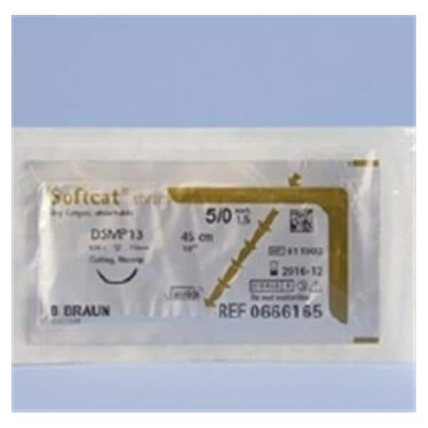 Softcat Suture 3-0 30" Plain Gut Monofilament DSMP19 Undyed 36/Bx