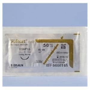 Softcat Suture 4-0 18" Plain Gut Monofilament DSMP13 Undyed 36/Bx