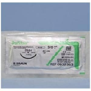 Dafilon Suture 3-0 18" Polyamide Monofilament DS-24 Blue 36/Bx