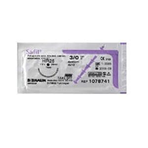 Safil Suture 4-0 27" Polyglycolic Acid Braid HR-26 Undyed 36/Bx