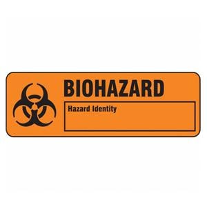 Biohazard Labels Dispenser 500/Bx 500/Bx