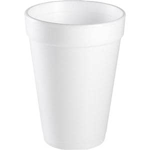 Dart Handi-Kup Insulated Styrofoam Cups 14 Oz White 1000/Ca