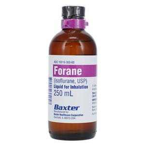 Forane Inhalation Solution 99.9% Bottle 250mL 6/Pk