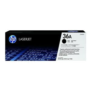 HP 36A Black Original Toner Cartridge (CB436A) Ea