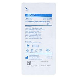 AMSure Catheter Tray Plastic 14Fr