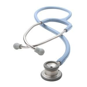 Adscope 605 Classic Stethoscope Infant Light Blue Single Lumen Tubing Ea